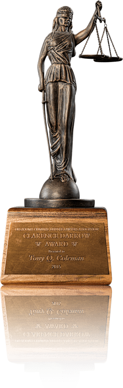 Oklahoma Clarence Darrow Award Recipient - Tony Coleman