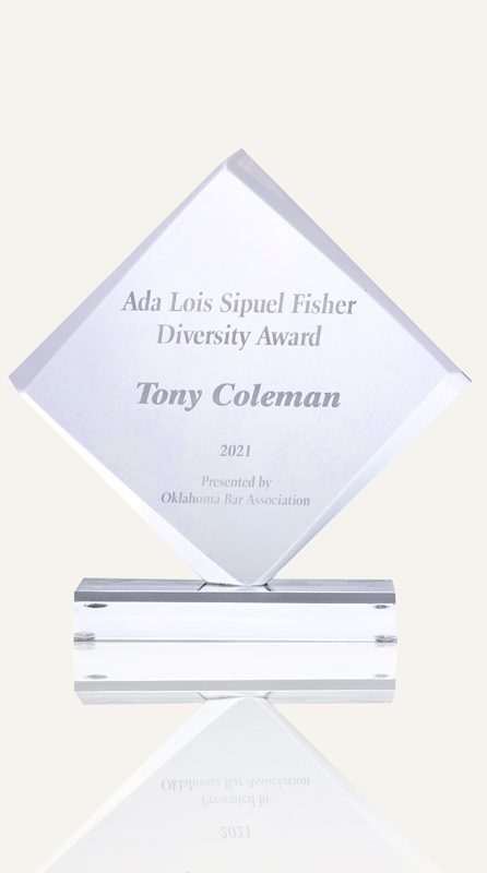 Ada Lois Sipuel Fisher Diversity Award | The Coleman Law Firm